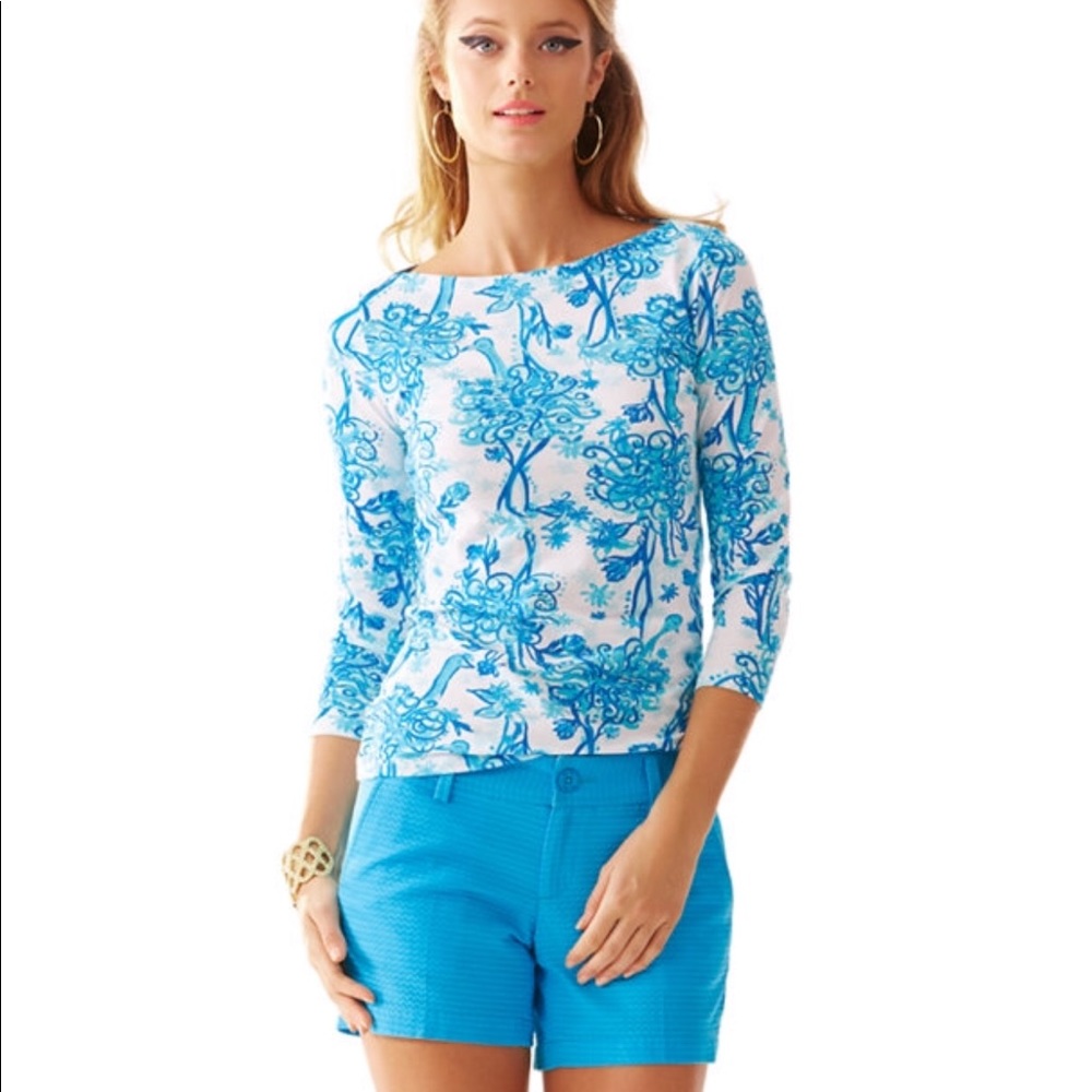 Lilly Pulitzer Andie boatneck top